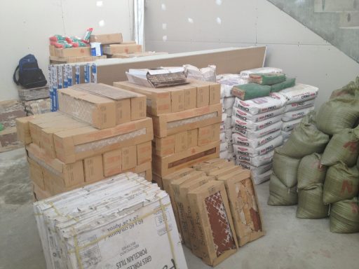 Compramos los materiales